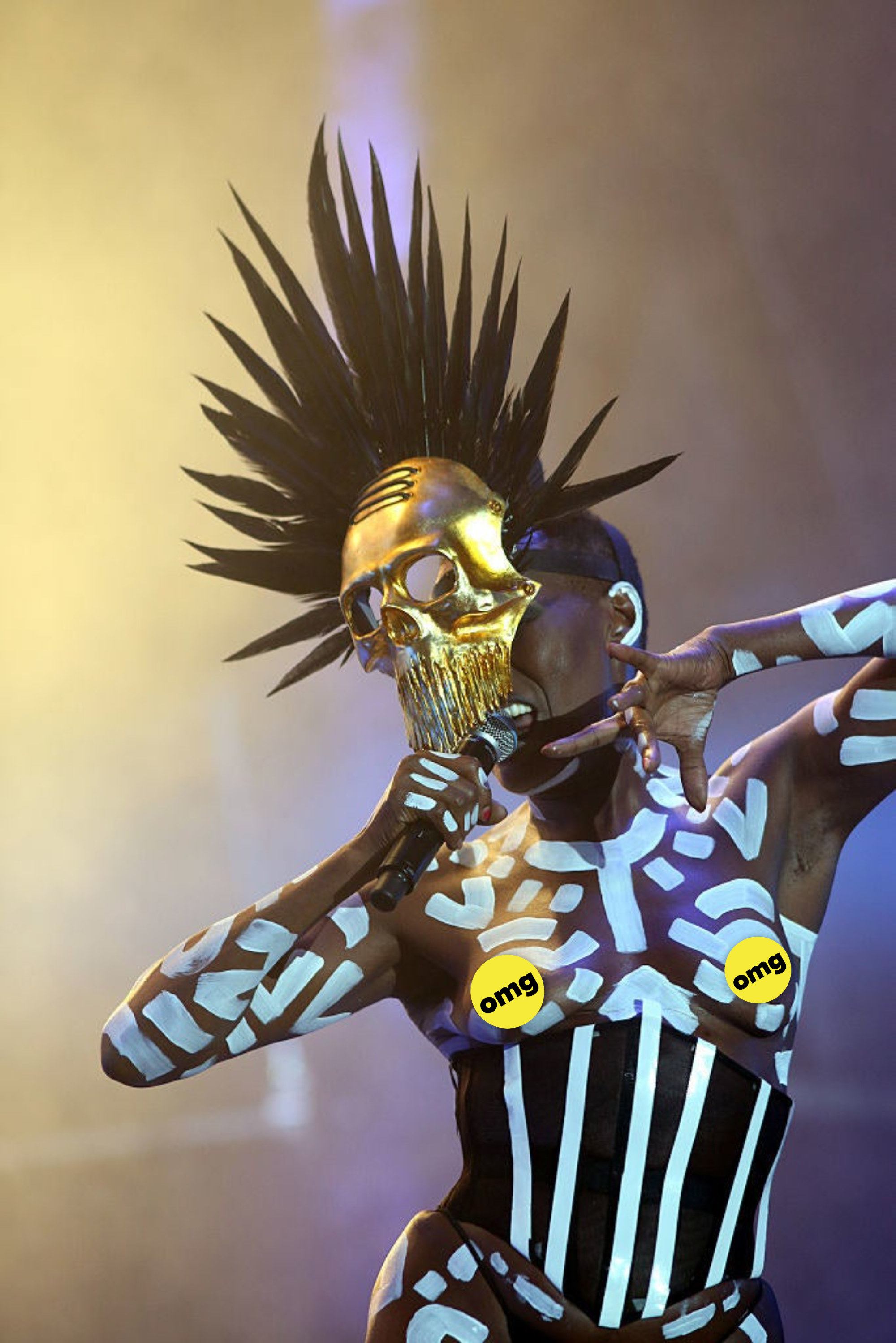 Grace Jones performs at Common People Festival at Southampton Common