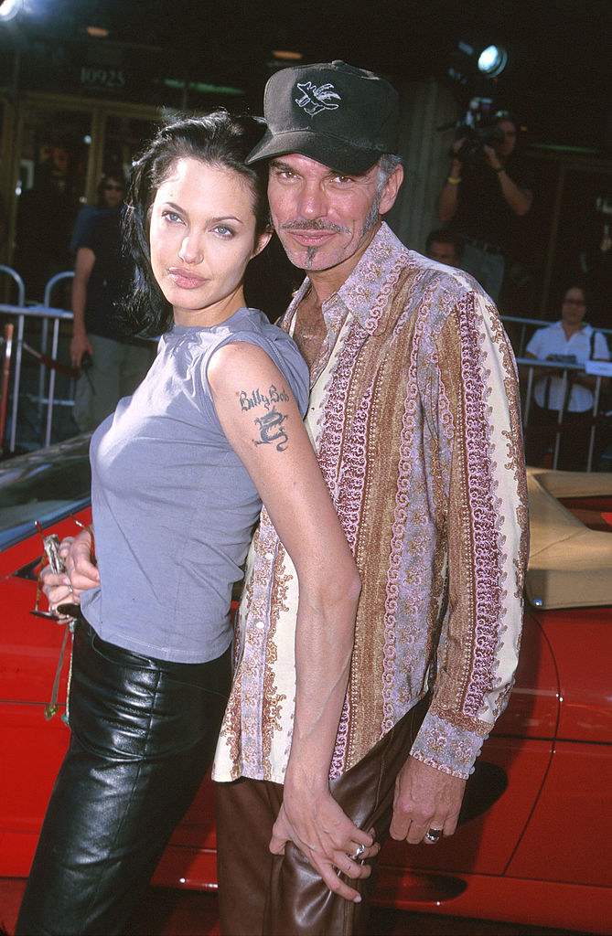 Billy Bob Thornton &amp; Angelina Jolie at the National Theater