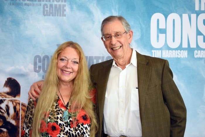 Carole and her husband attend a premiere