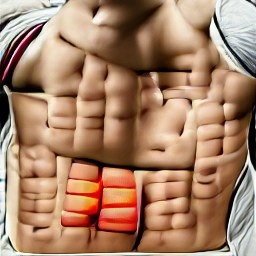 AI generated abs