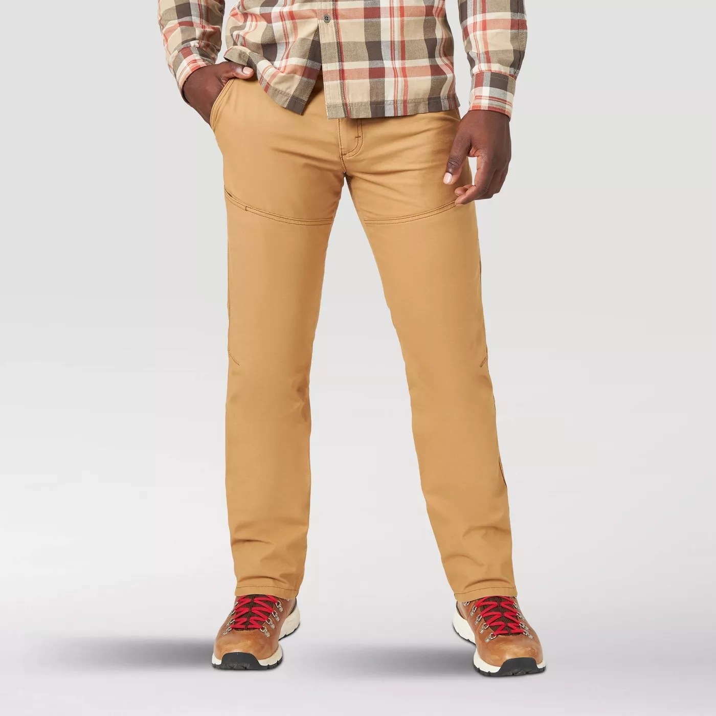 A pair of khaki pants