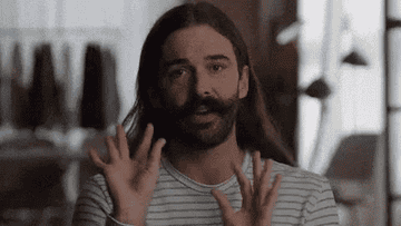 JVN from &quot;Queer Eye&quot; with impeccable facial hair.