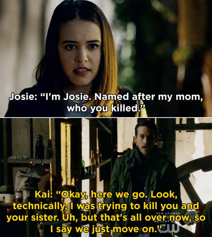 Josie to Kai: &quot;I&#x27;m Josie, named after my mom who you killed&quot;