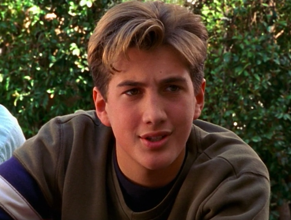 Clayton Snyder with blonde hair in &quot;Lizzie McGuire&quot;