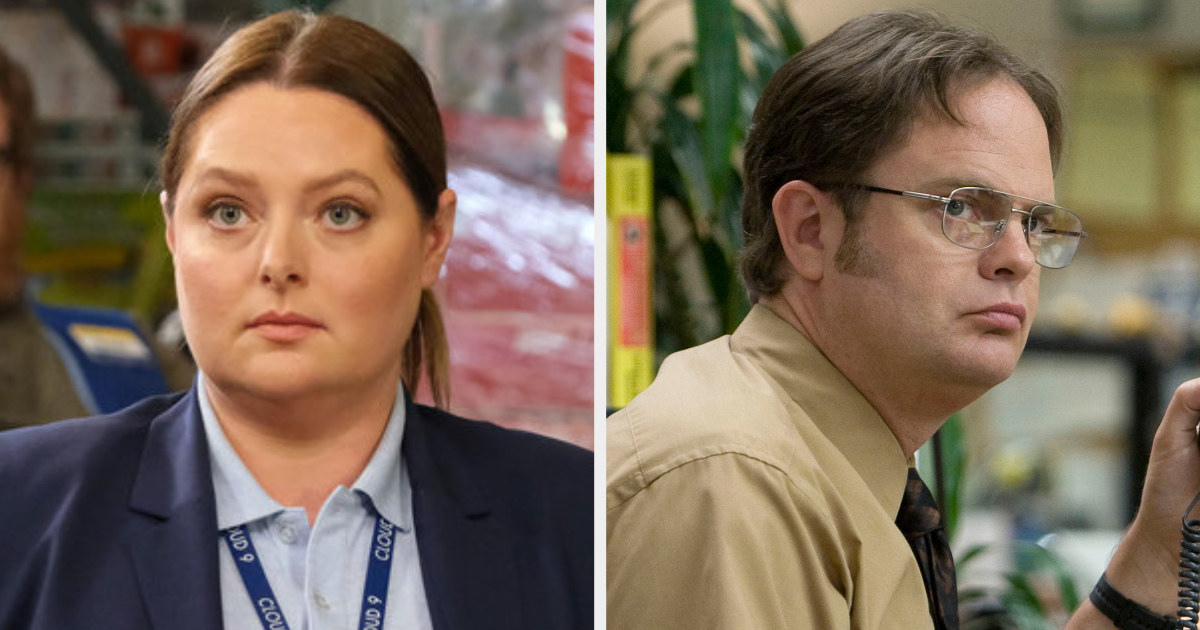 Side-by-side of Dina and Dwight