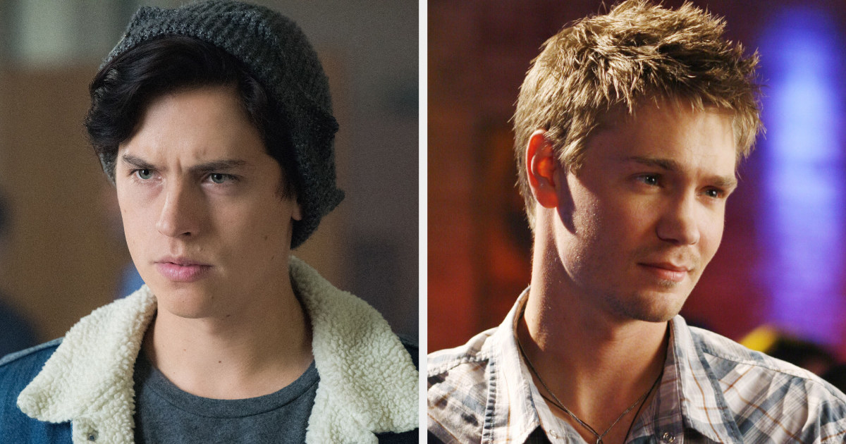 Side-by-side of Jughead and Lucas