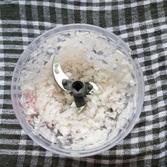 Finely chopped onions