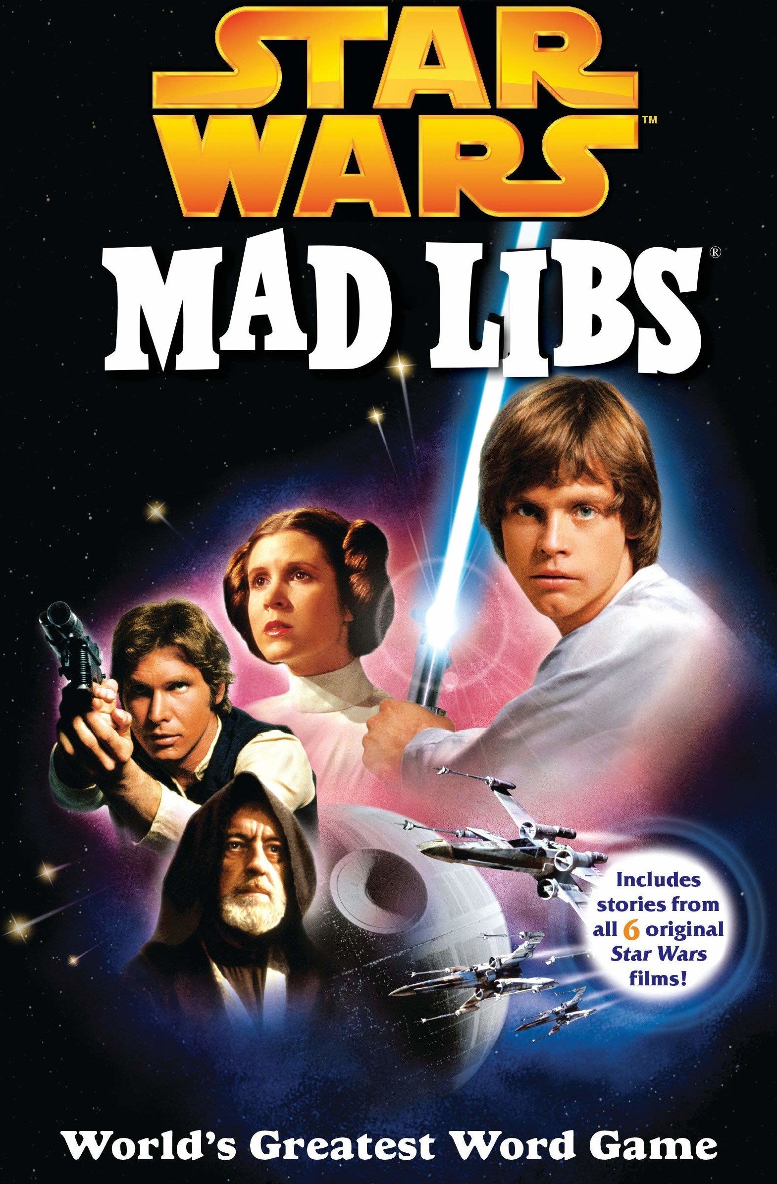The cover of the Mad Libs book