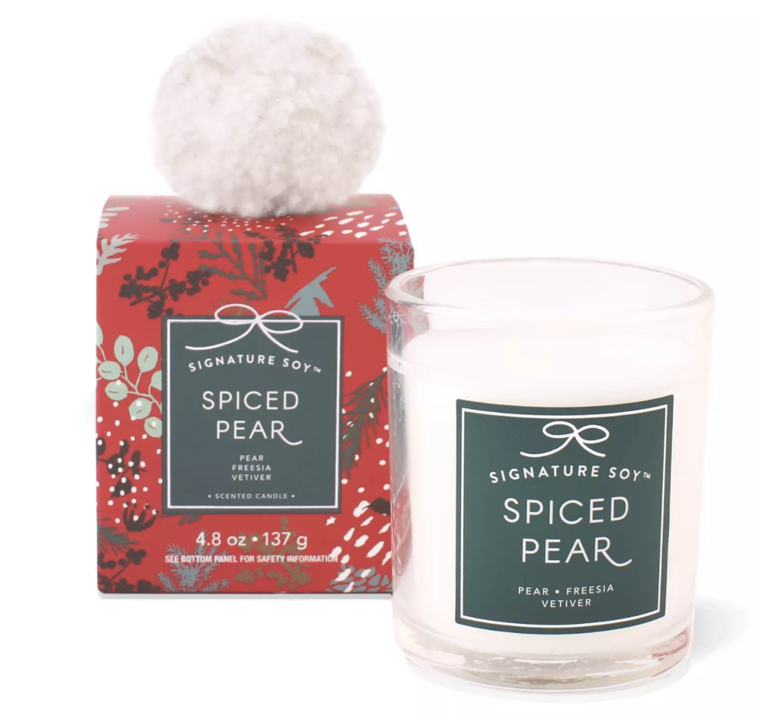 spiced pear candle