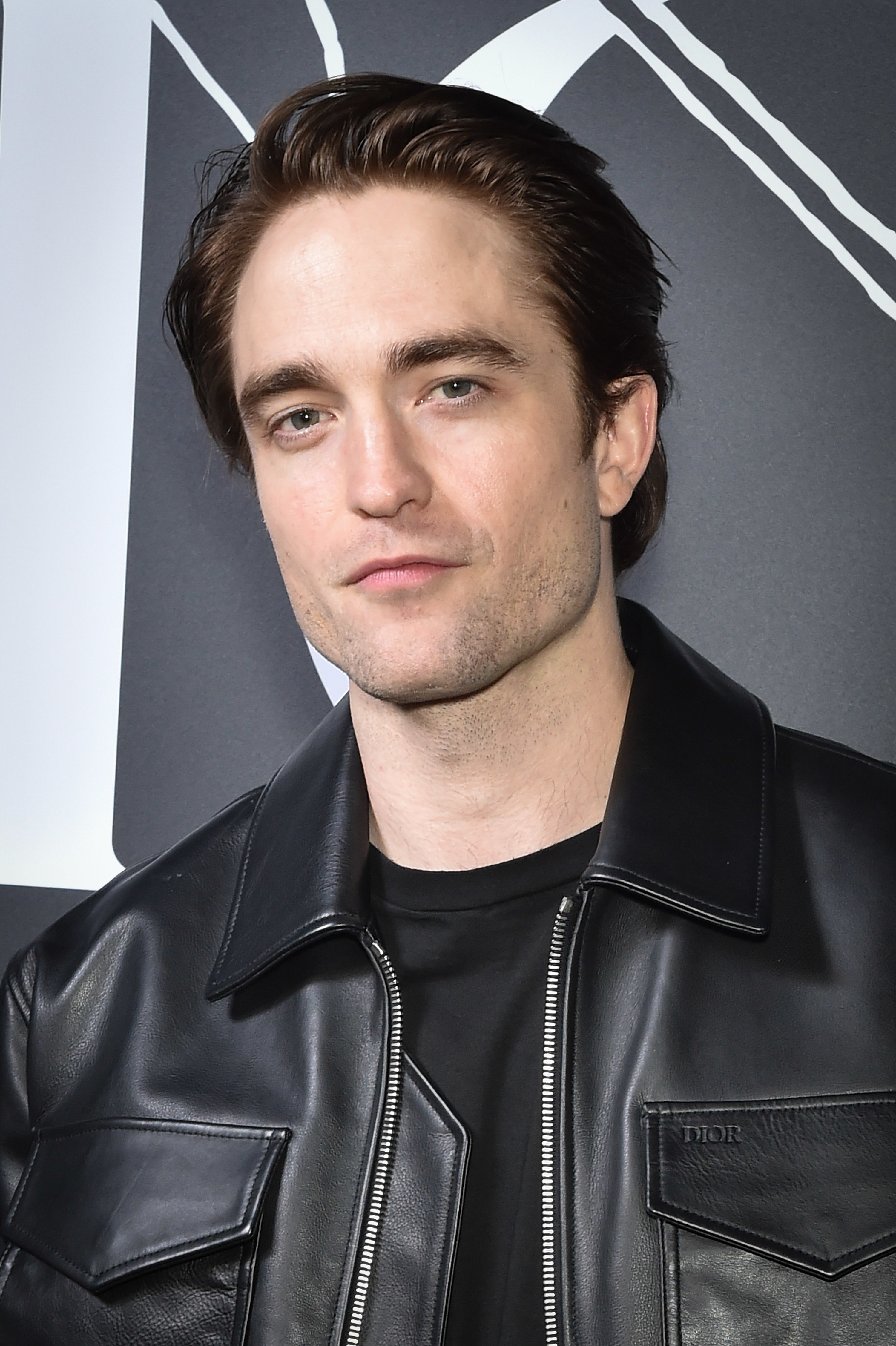 Pattinson at the Dior Homme Menswear show in 2020