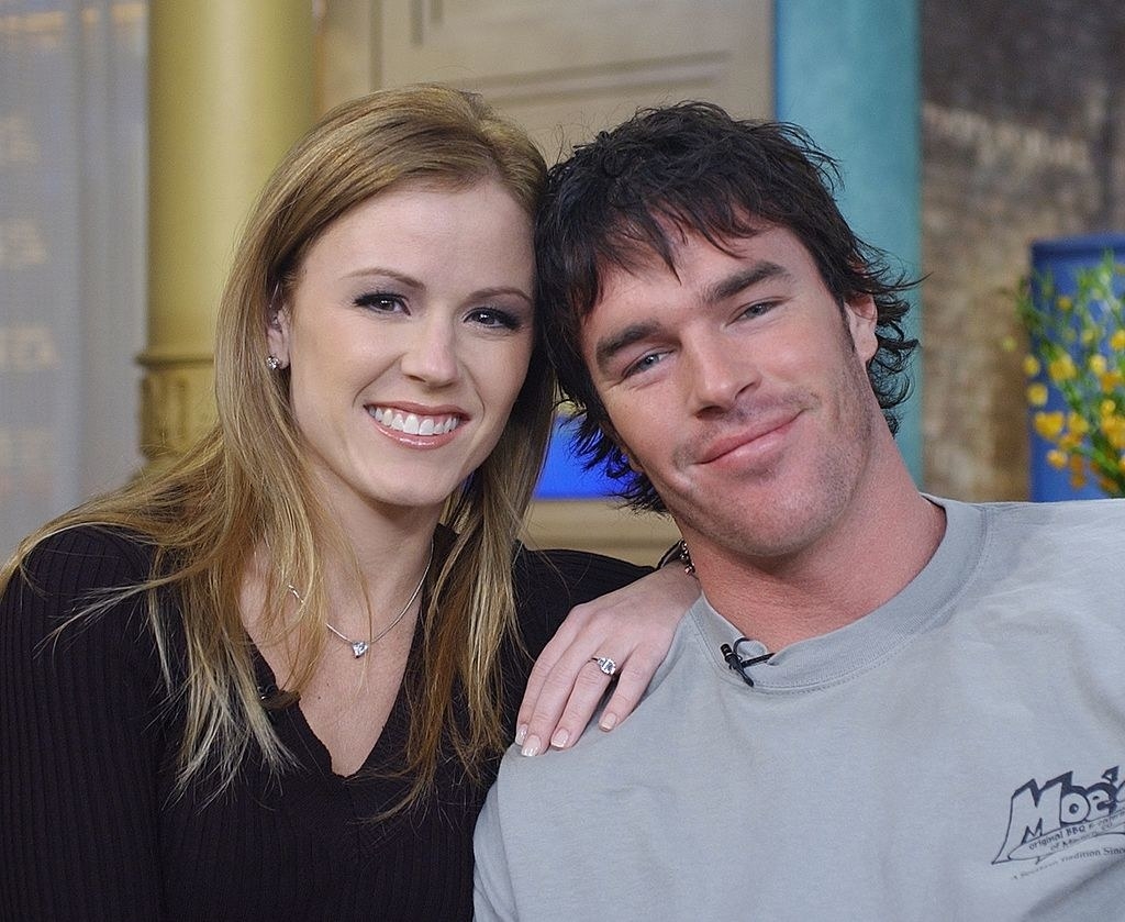 Trista and Ryan Sutter on &quot;Good Morning America&quot; in 2003