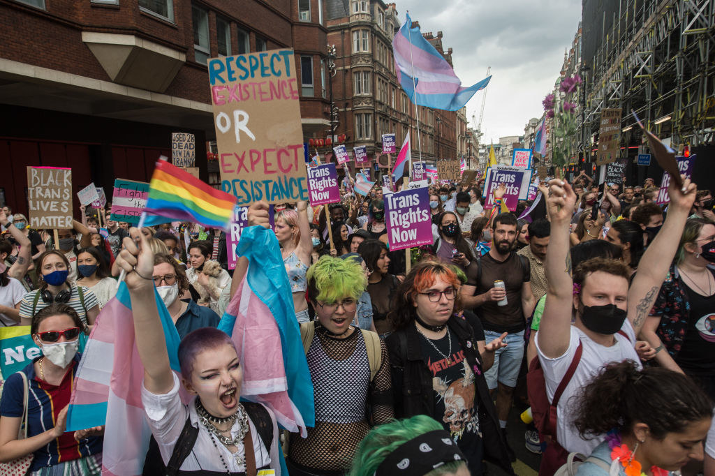 Trans+ Pride March Takes Place In London
