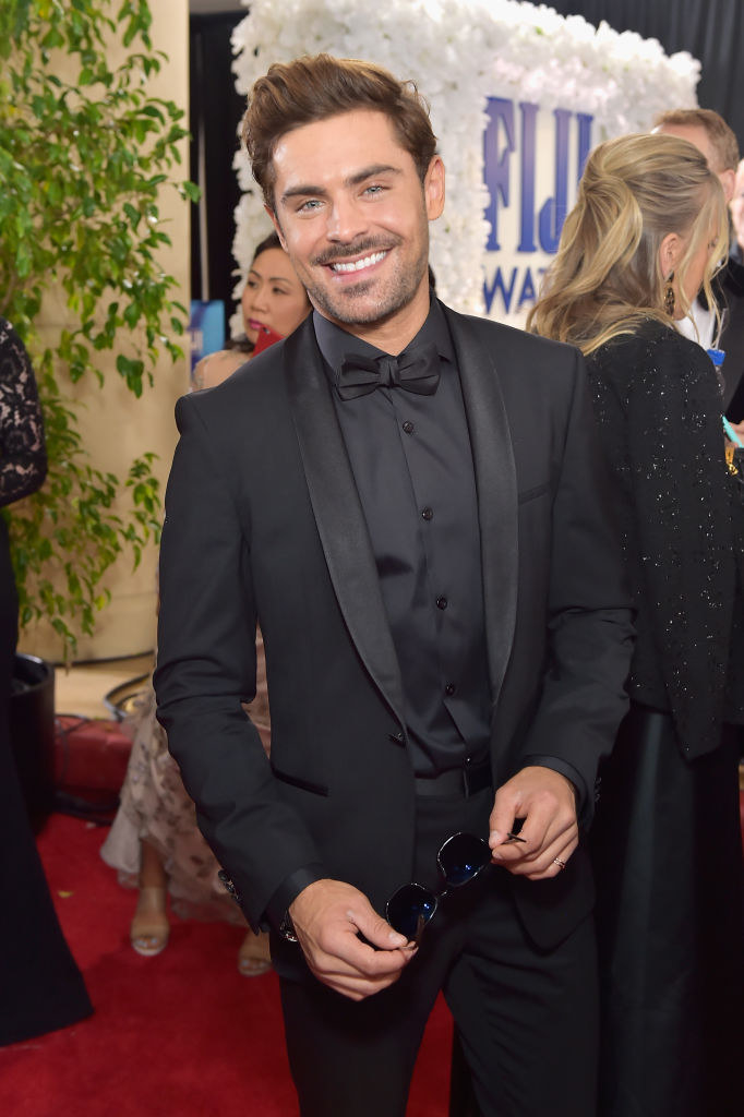 Efron at the 2018 Golden Globes