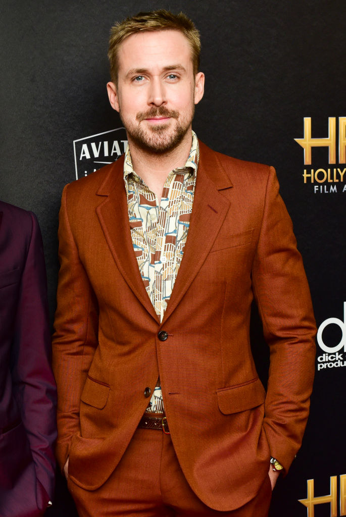 Gosling at the Hollywood Film Awards in 2018
