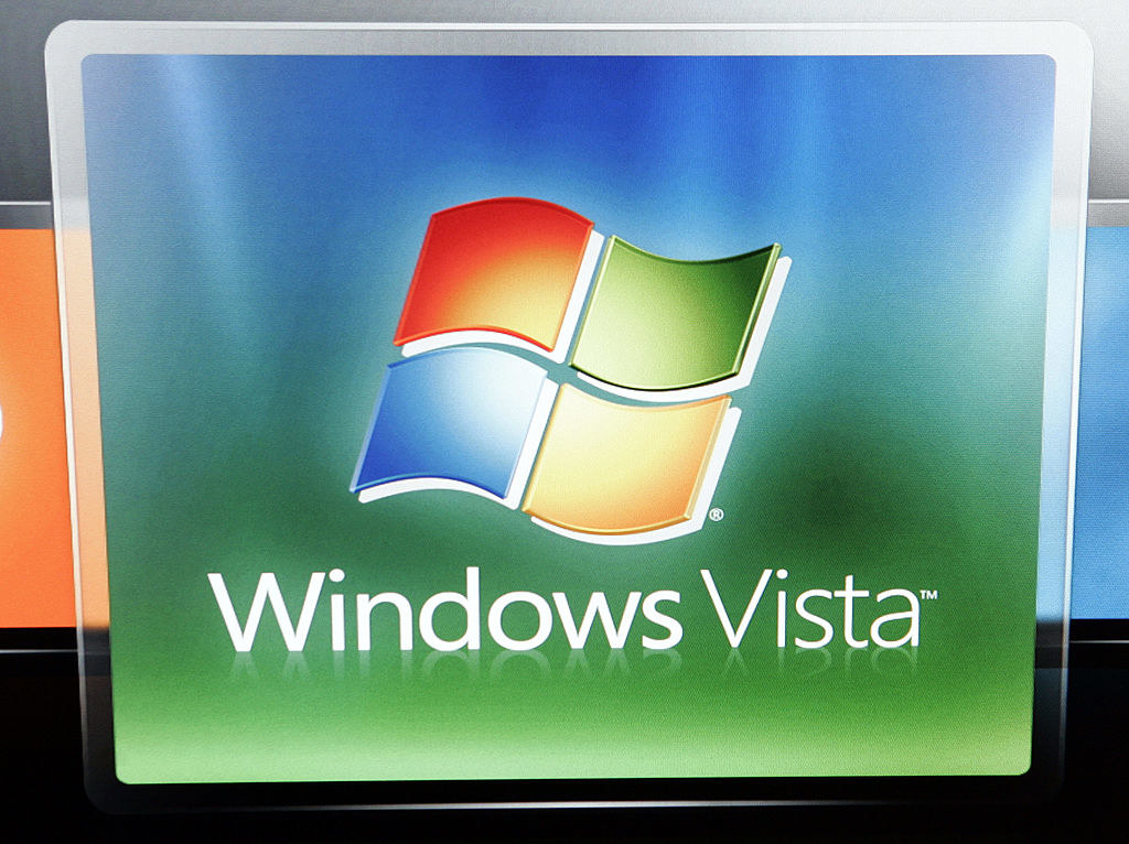 The Vista logo, featuring the Windows Logo with its iconic primary colors