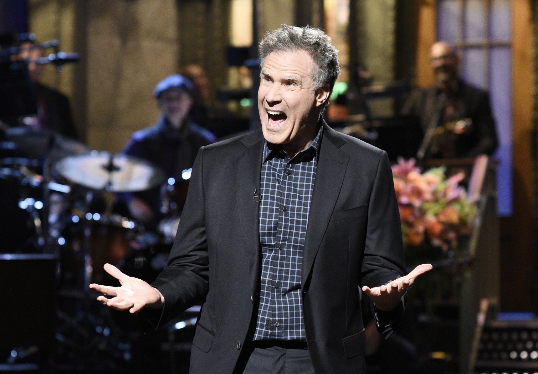 Will Ferrell hosting SNL on stage