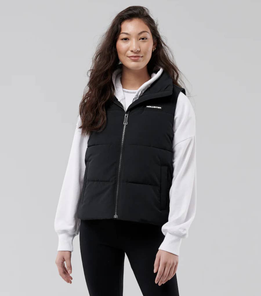 Hollister gilet deals womens