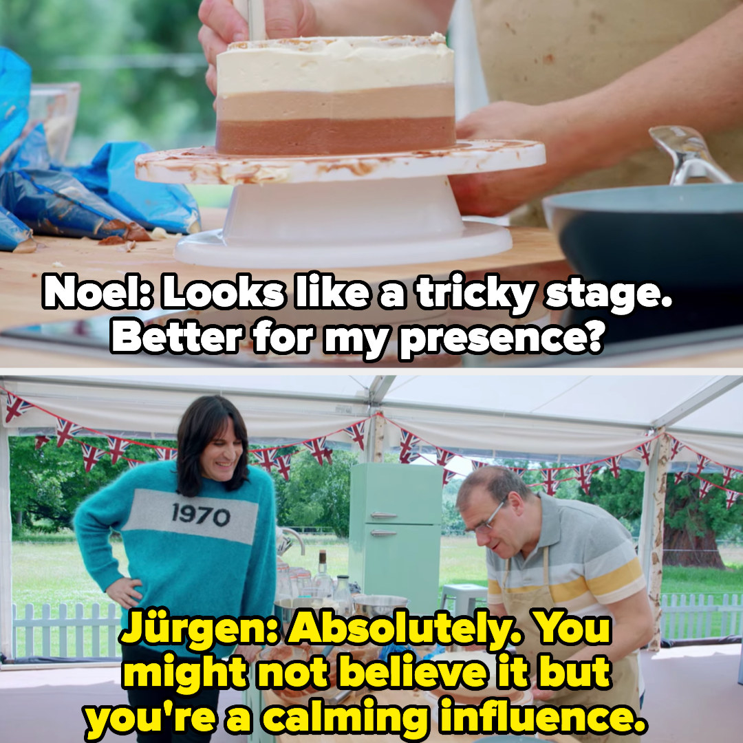 Jurgen tells Noel he finds him to be a calming influence