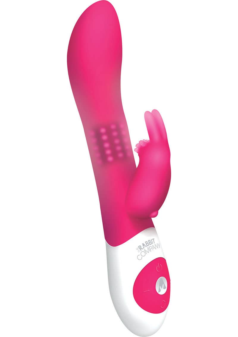 vibrating nipple pads Lovehoney 10 Function Frisky Rabbit Vibrator main image 1