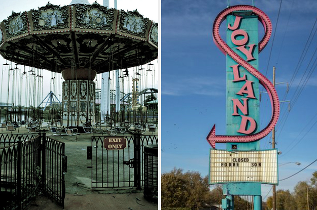 Creepy Photos of Abandoned US Theme Parks