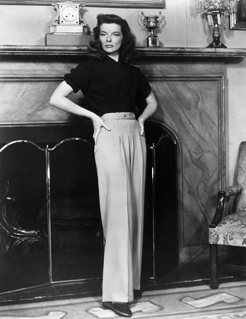 Katherine wearing pants in &quot;The Philadelphia Story&quot;