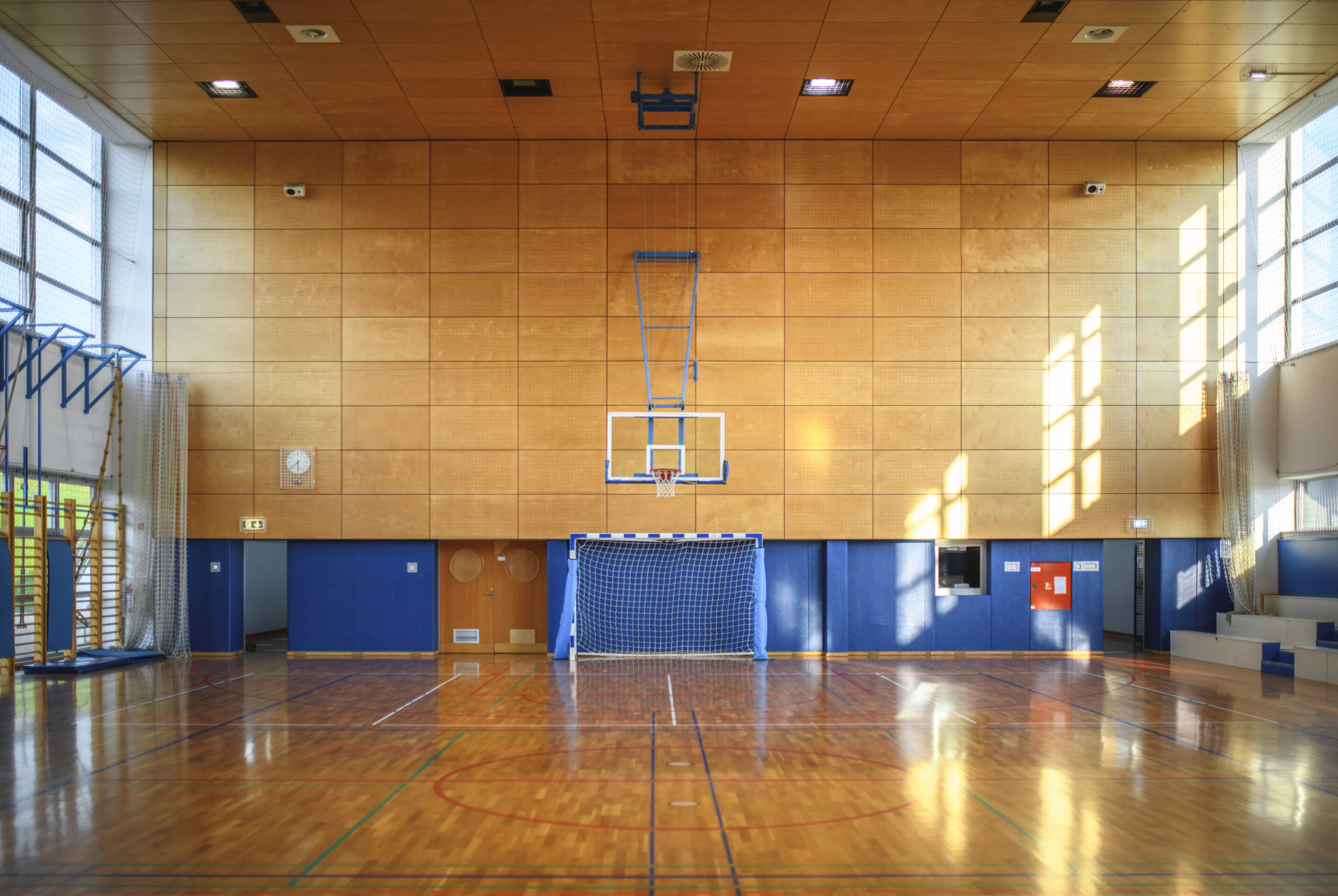 school gymnasium