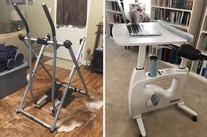 Glider and desk bike