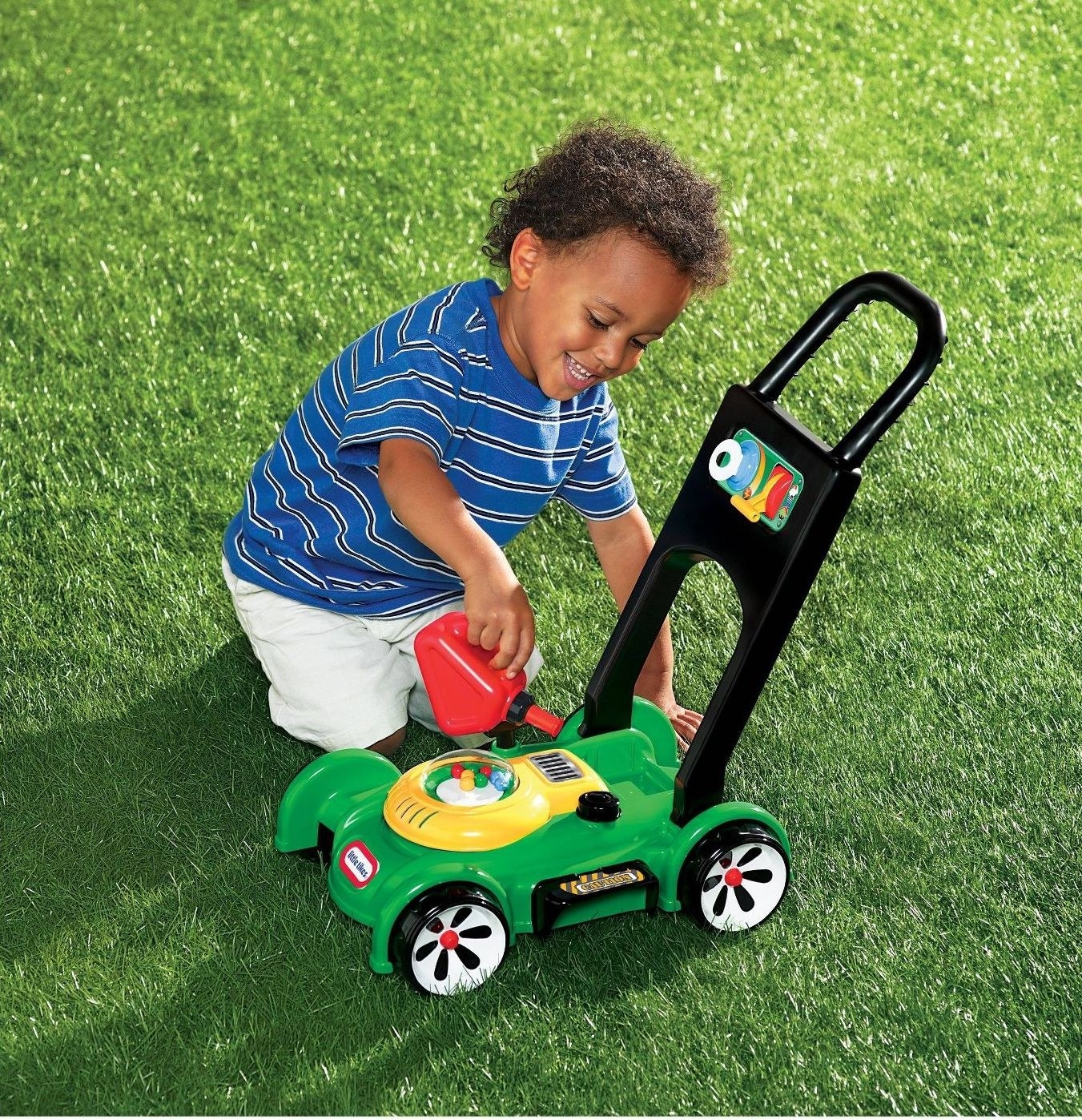 The toy lawnmower