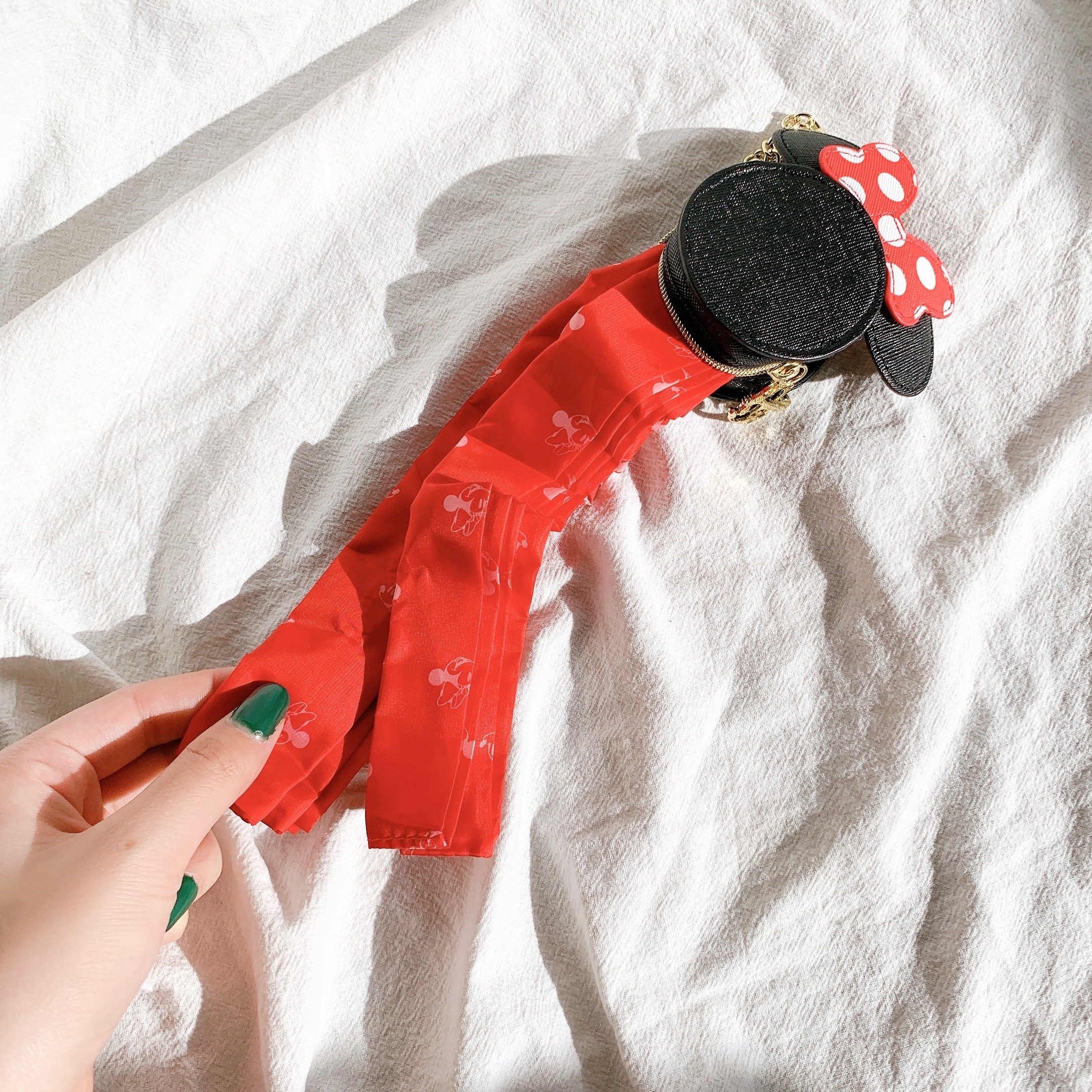 Francfranc(フランフラン)の激かわ雑貨「ディズニー バッグチャームエコバッグ ミニー」