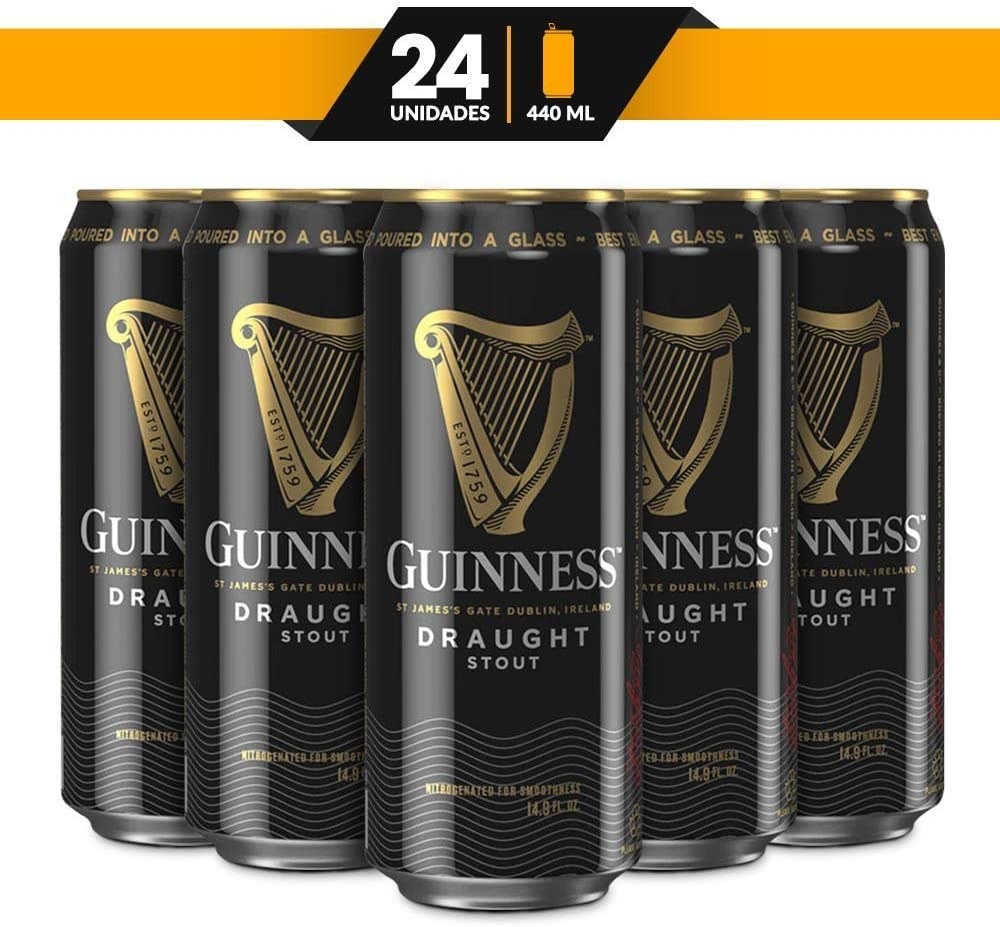 Paquete de cervezas Guinness