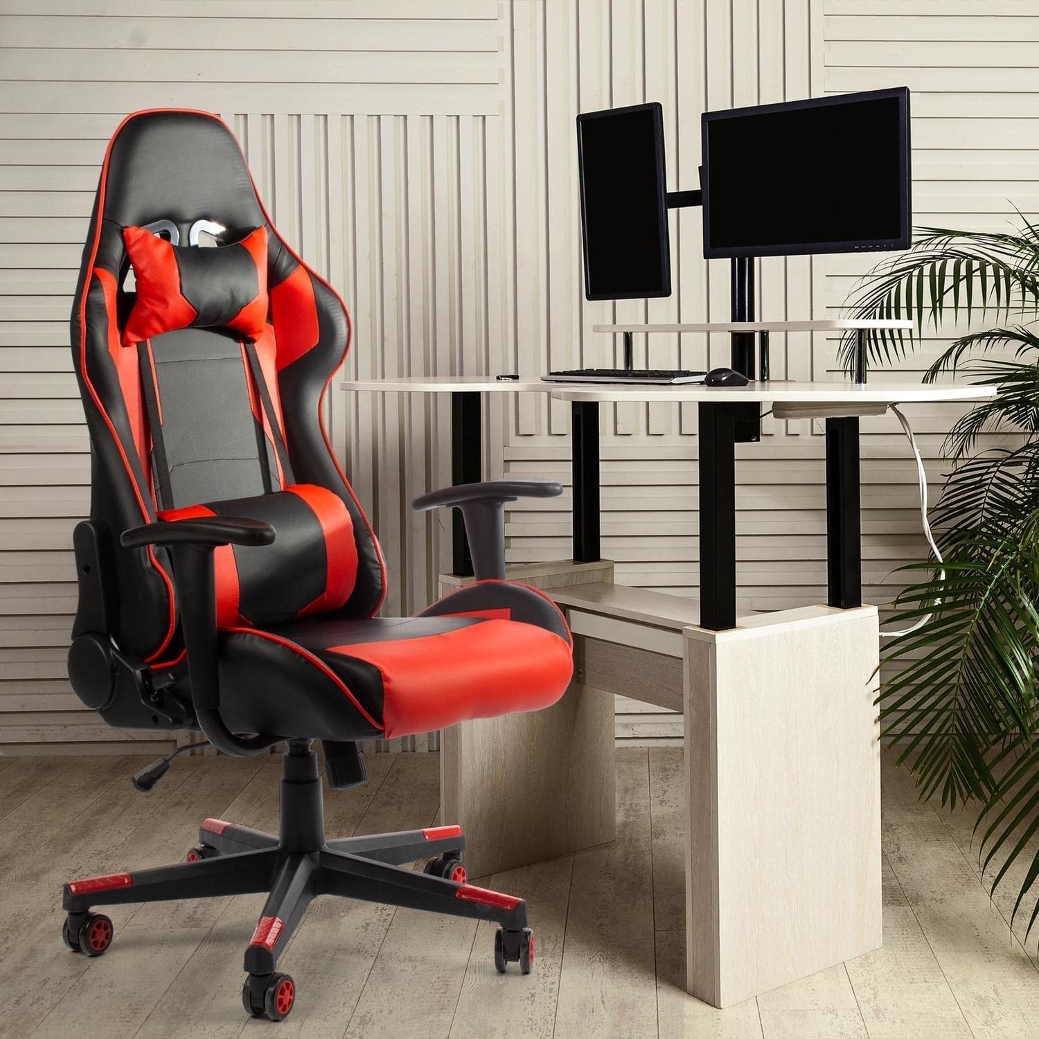 silla roja para gamers