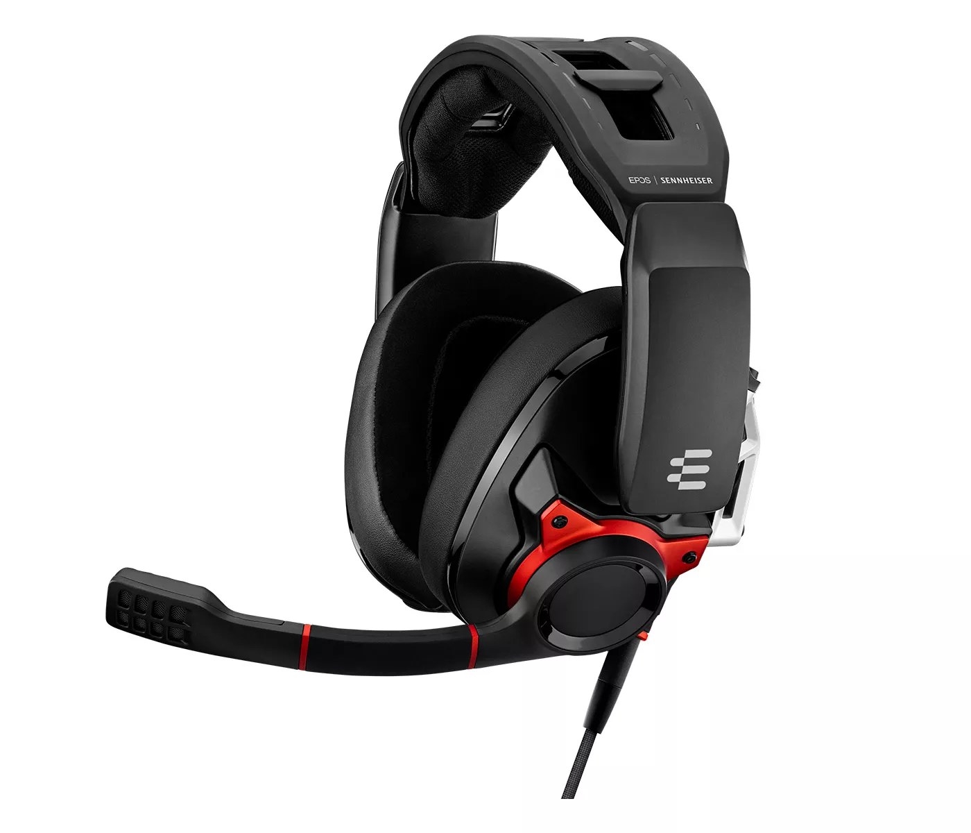 The black and red headset