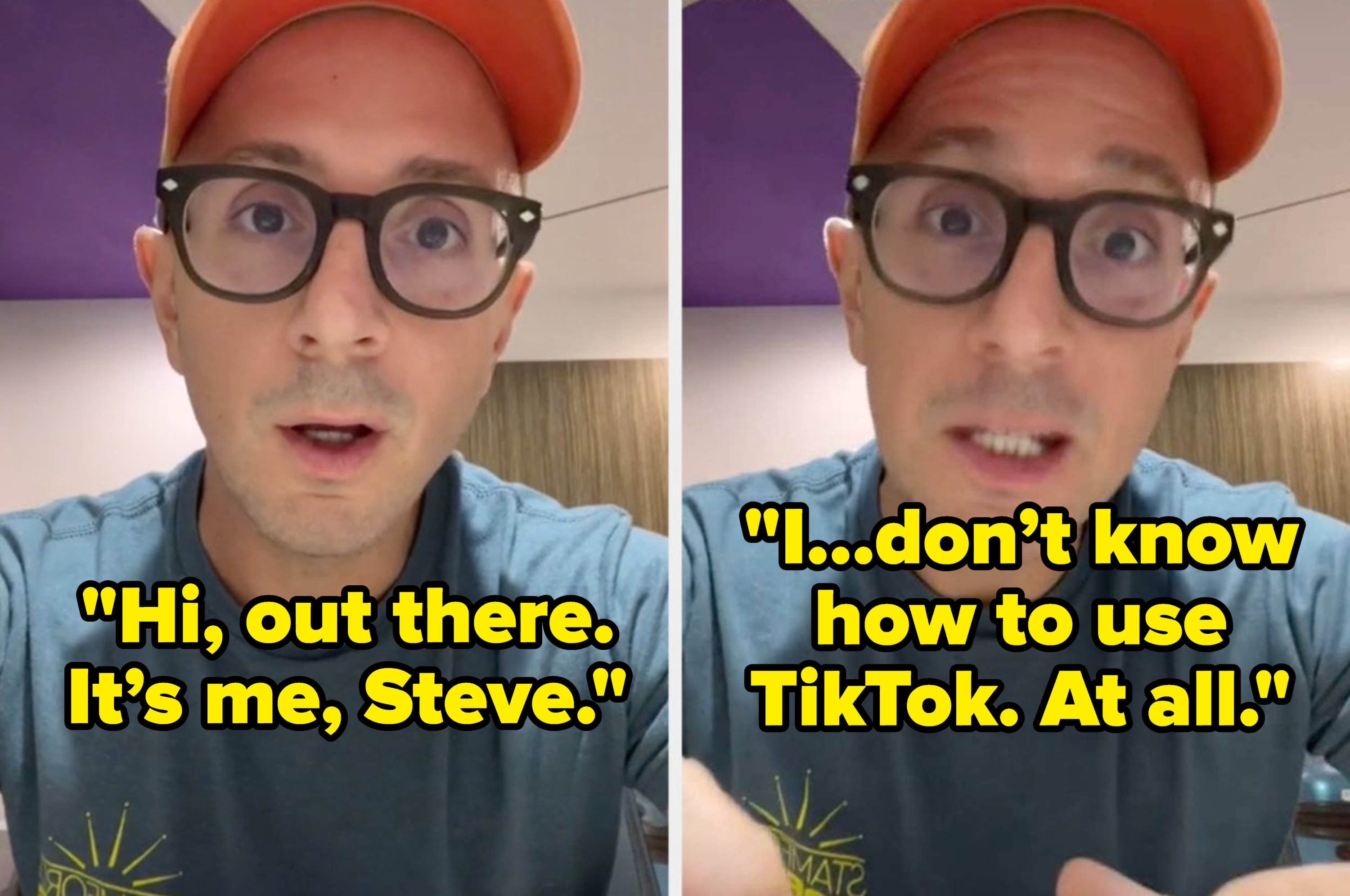 Steve From Blue's Clues Just Joined TikTok