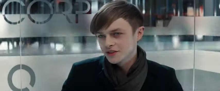 Harry Osborn in an Oscorp elevator in &quot;The Amazing Spider-Man 2&quot;