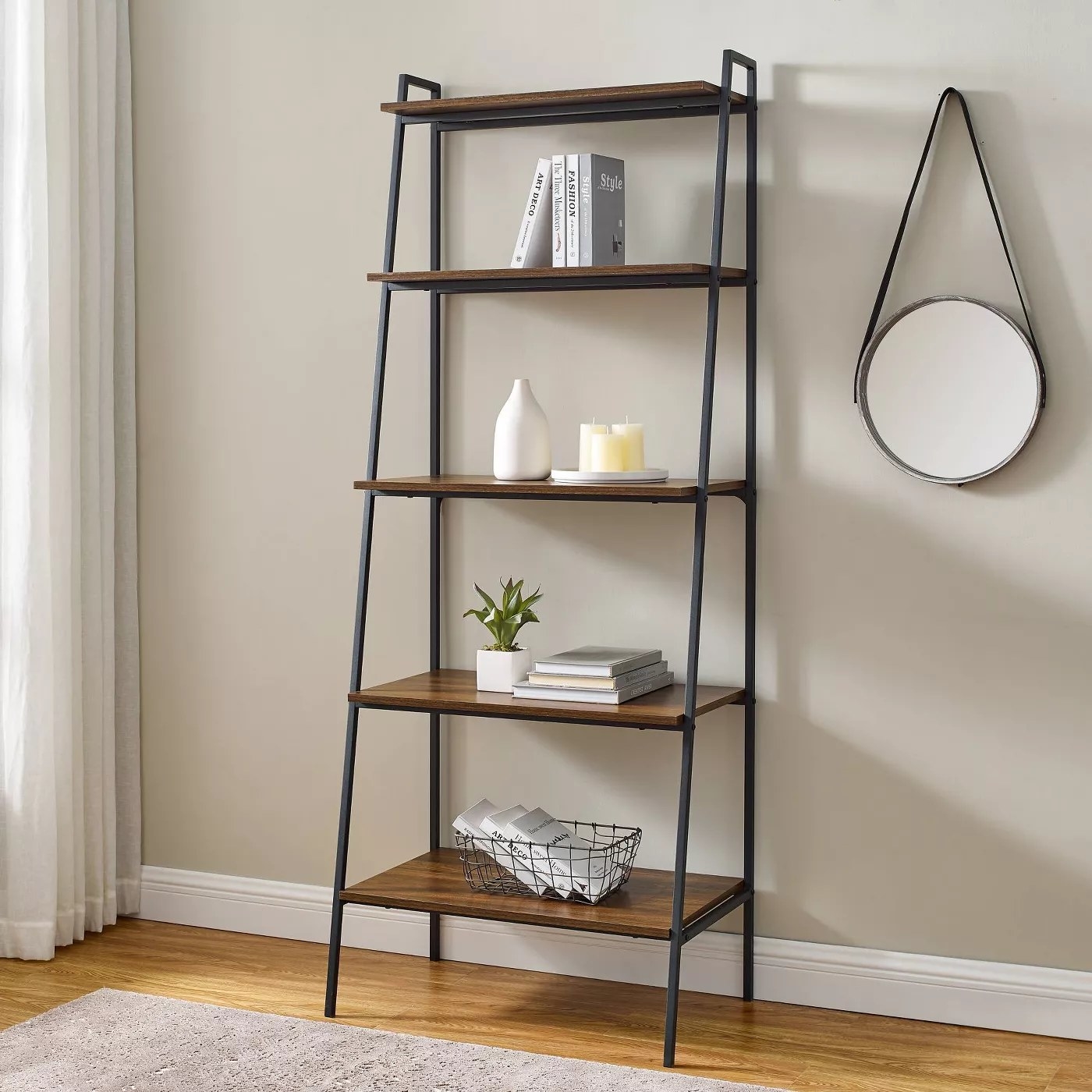 The ladder bookshelf