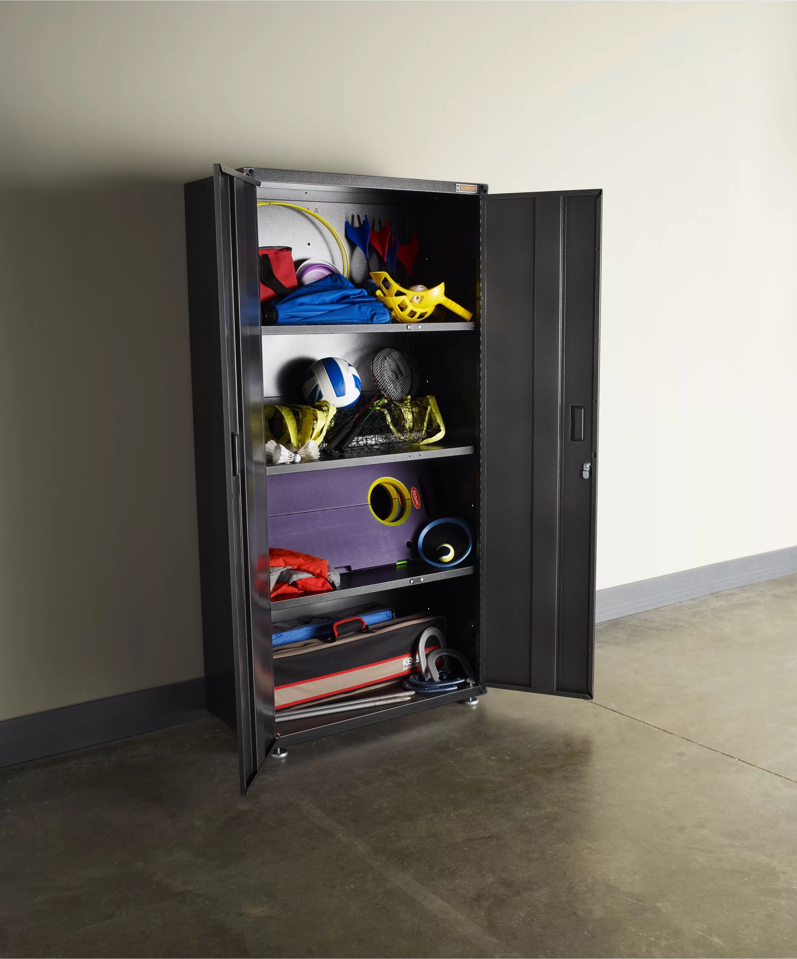 reviewer&#x27;s picture of the tall cabinet