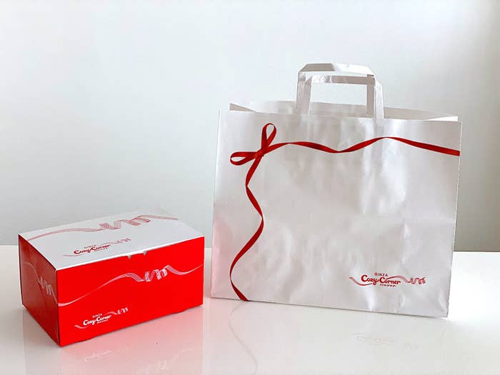 あまりのデカさに笑った コージーコーナーの 極ふわスフレ 味もコスパも100点満点です