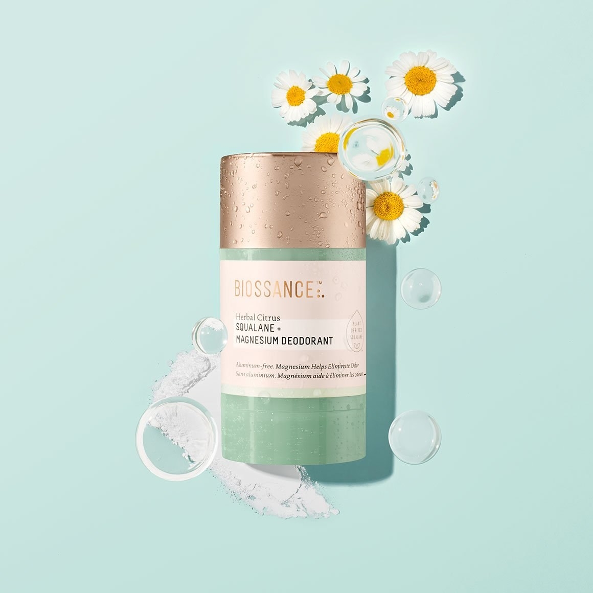 The squalane and magnesium deodorant