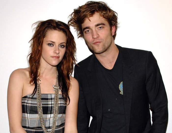 Kristen and Robert pose together at an event