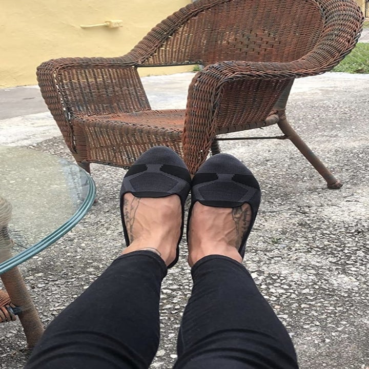 the flats in grey and black