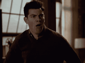 Schmidt from &quot;New Girl&quot; looking horrified.