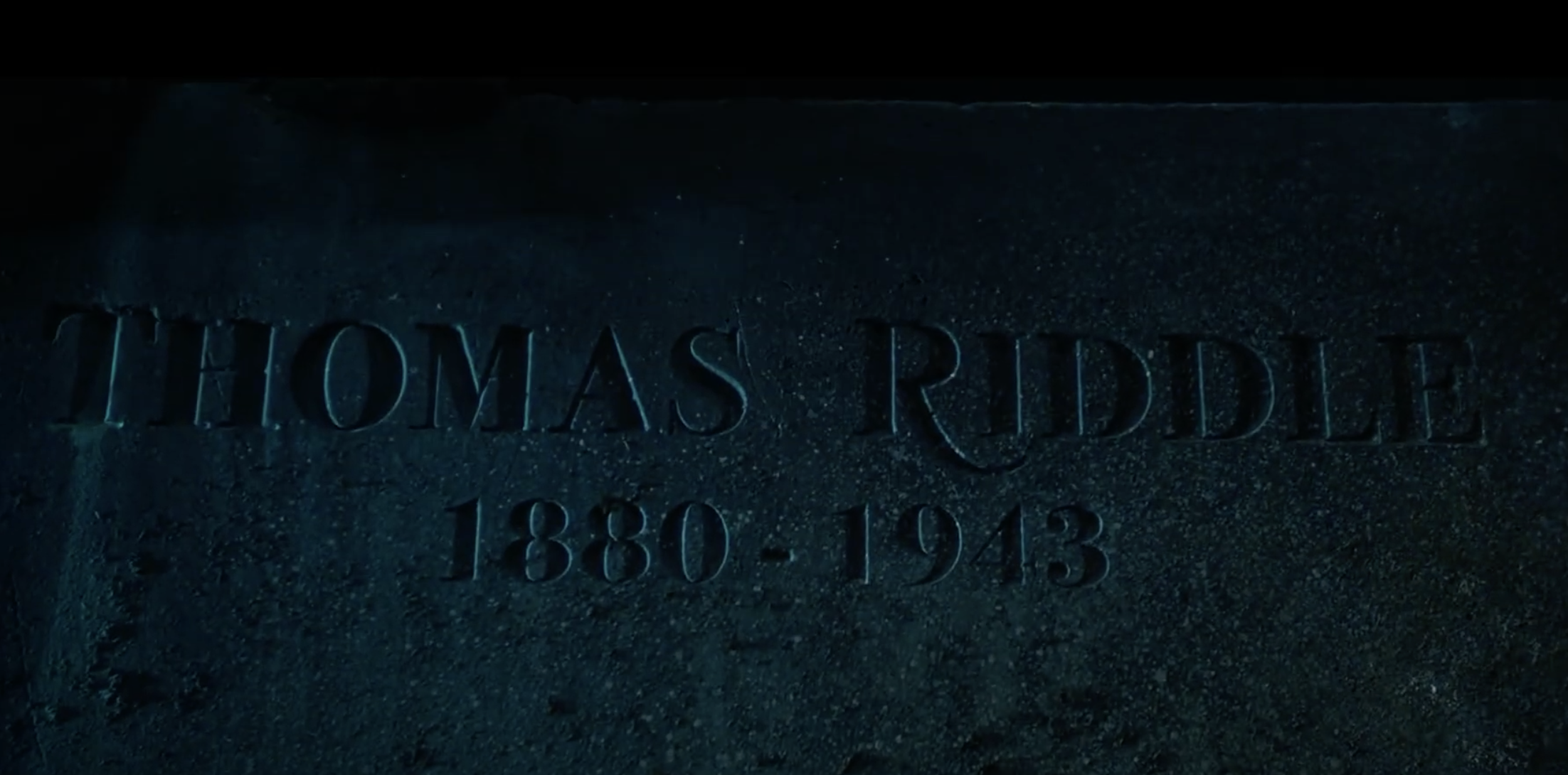 The tomb of Thomas Riddle Sr.