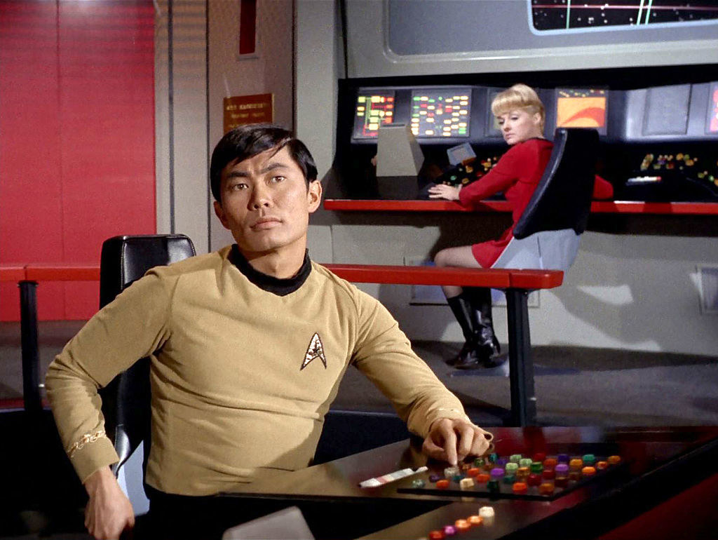 George Takei as Hikaru Sulu in Star Trek: The Original Series