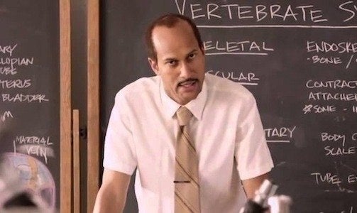 Keegan-Michael Key from &quot;Key and Peele&quot; plays an angry teacher for a skit