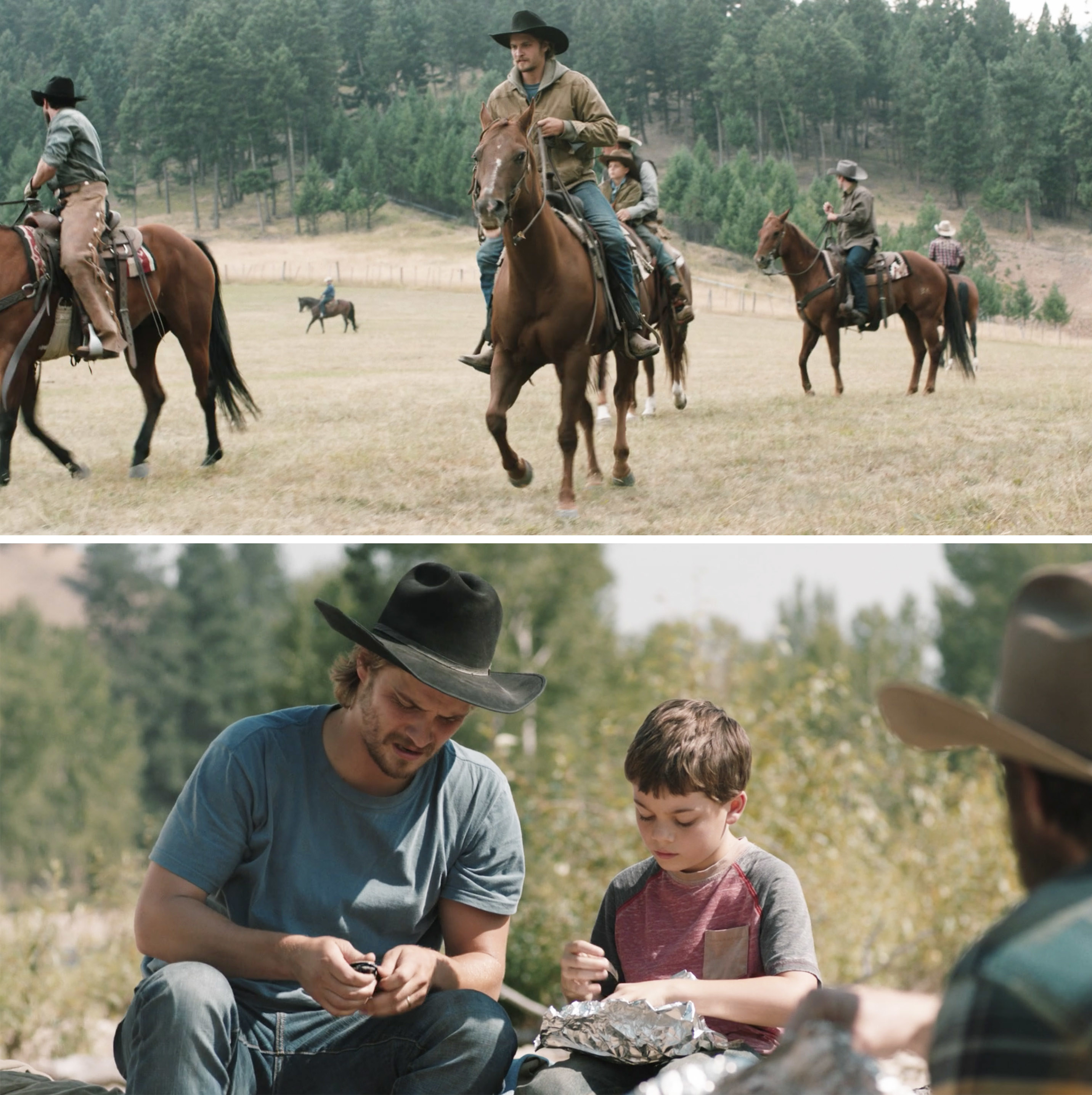 How Yellowstone's Extensive Cast of Cowboys, Cattle Ranchers, and Native  Americans Came Together