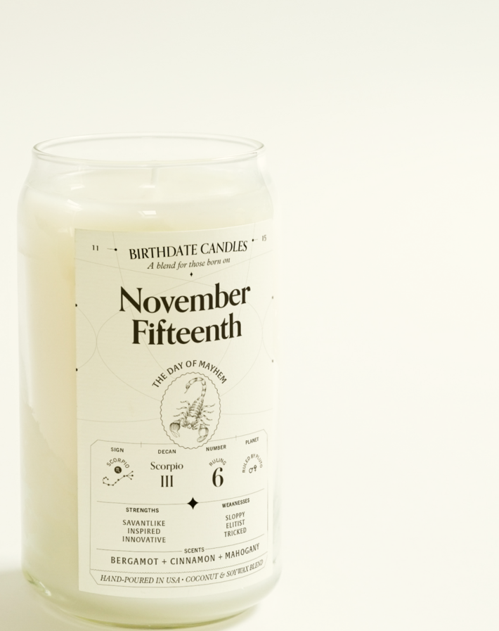 the November 15th candle