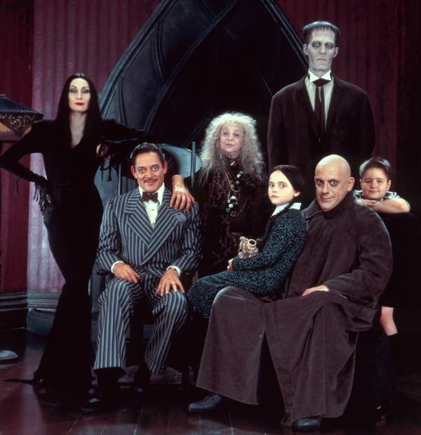 Publicity photo of Addams Family