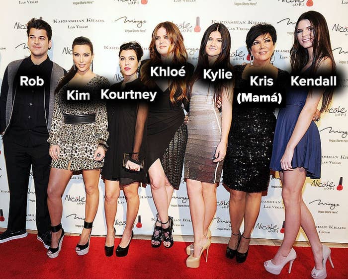 Kylie and her Kardashian siblings