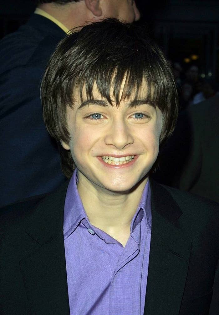 Daniel Radcliffe arriving at the Harry Potter Premiere in NYC