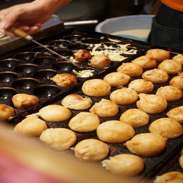 Tatoyaki street food.